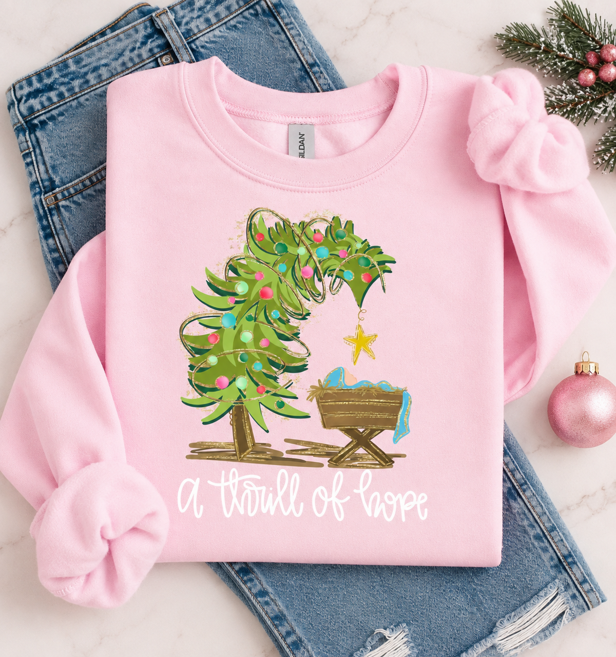 A Thrill of Hope Sweatshirt or Tee