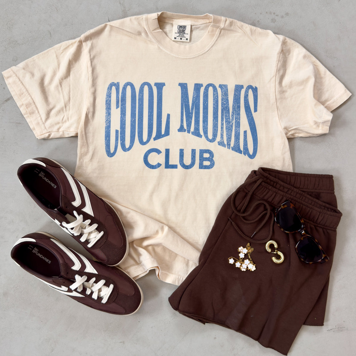 Blue Varsity Cool Moms Club
