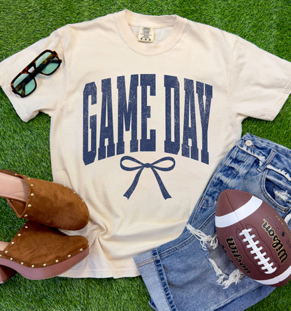Game Day Customizable Bow Spirit Tee or Sweatshirt