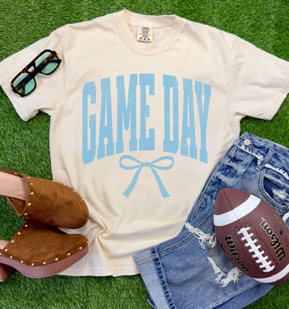 Game Day Customizable Bow Spirit Tee or Sweatshirt