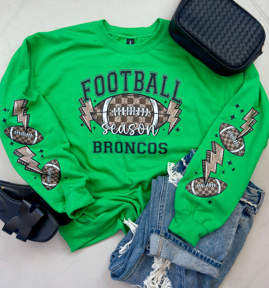Football Custom With Football Sleeve Decal