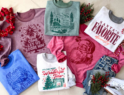 Inside Out Christmas Sweatshirts - New!