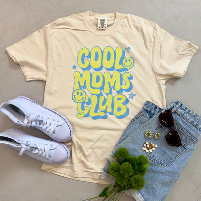 Neon COOL MOMS CLUB Graphic Tee